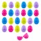 Set of 24 Easter Eggs Fillable Plastic Polka Dot Printed Eggs for Egg Hunt Kids Party Favors Candy Toy Stuffers 2.25 Inches
